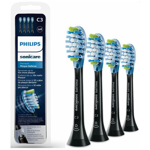 Насадка для звуковой зубной щетки Philips Sonicare C3 Premium Plaque Defence HX9044/33