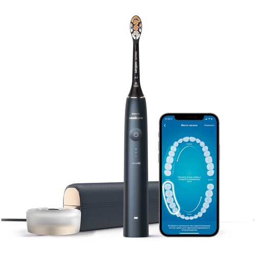 Электрическая зубная щетка с мобильным приложением Philips Sonicare 9900 Prestige HX9992/12