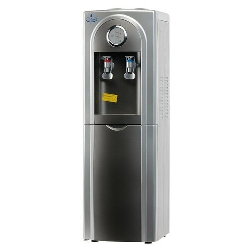 Кулер для воды c холодильником SMixx 95L- B/E серый с серебром