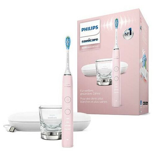 Электрическая зубная щетка Philips Sonicare DiamondClean HX9911/29 Розовая