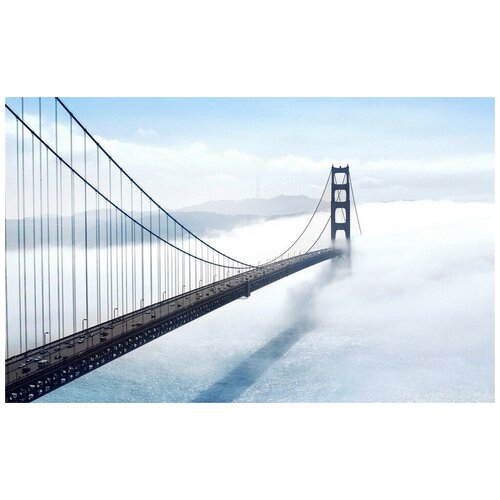 Интерьерная картина-обогреватель WarmART "Мост Золотые Ворота в Сан-Франциско" 60х100 см