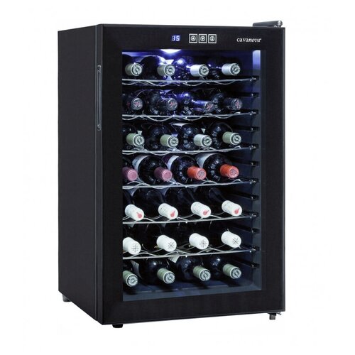 Монотемпературный винный шкаф Cavanova CV028NS