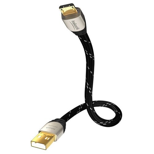 Кабель USB 2.0 Тип A - B micro Inakustik 006701005 Exzellenz High Speed USB 2.0 0.5m