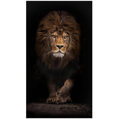Интерьерная картина-обогреватель "Царь зверей" 60*100 см