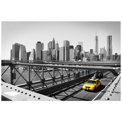 Интерьерная картина-обогреватель WarmART "Монохромный Нью-Йорк" 60х100 см