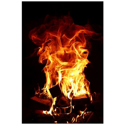 Интерьерная картина-обогреватель WarmART "Огонь" 100х60 см