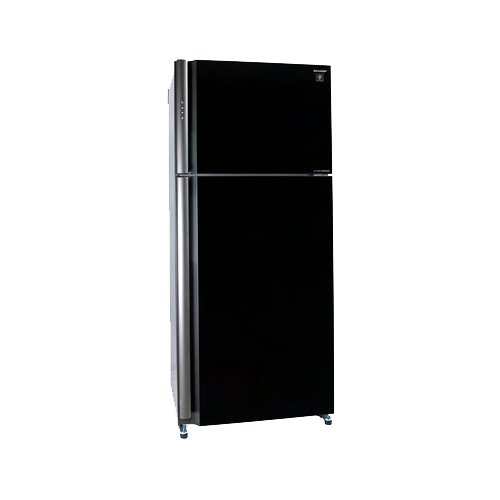 Холодильник Sharp/ Холодильник. 185 см. No Frost. A+ Красное стекло