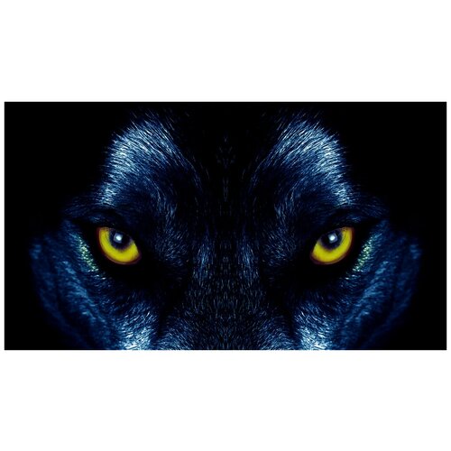 Интерьерная картина-обогреватель WarmART "Взгляд волка" 60х100 см