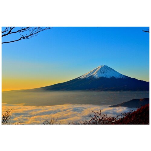 Интерьерная картина-обогреватель WarmART "Гора Фуджи" 60х100 см