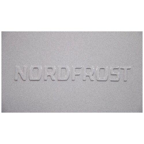 Холодильник NORDFROST NR 403 I серебристый металлик