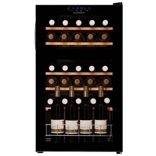 Двухзонный винный шкаф Dunavox DX-30.80DK