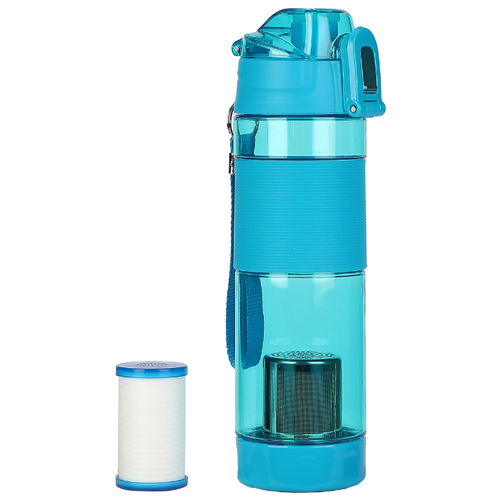 Бутылка для водородной воды 650 ml (голубая) Sonaki