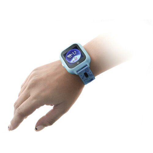 TrakFon - SPACE-Blue-4G - часы для девочек и мальчиков / детские умные часы smart. Двухсторонняя видеосвязь со звуком в подарочной упаковке