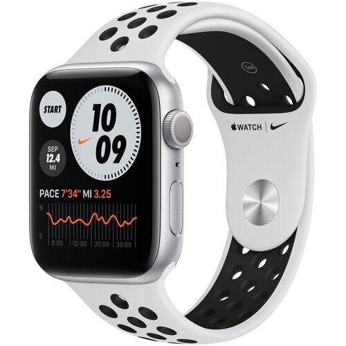 Умные часы Apple Watch SE GPS 44мм Aluminum Case with Nike Sport Band