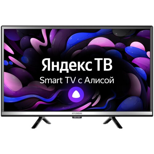 24" Телевизор Hyundai H-LED24FS5001 LED (2020) на платформе Яндекс.ТВ
