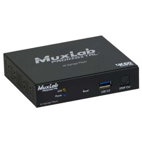 MuxLab 500769 медиаплеер Digital Signage HDMI 2.0 4K/60