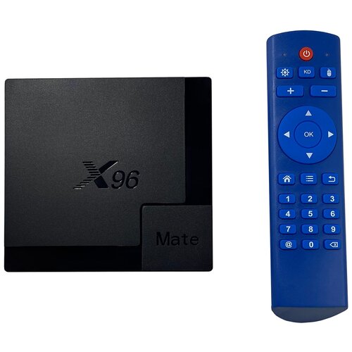 Смарт ТВ приставка X96 Mate Android 10 4/32 ГБ Smart TV Box Allwinner H616 Quad- core UHD 4K Media Player