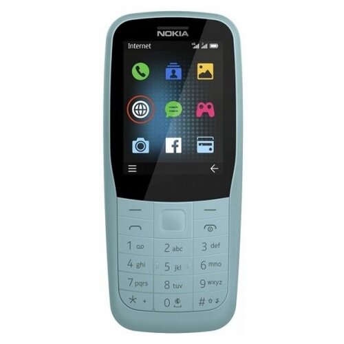 Телефон Nokia 220 4G Dual SIM Black (TA-1155)