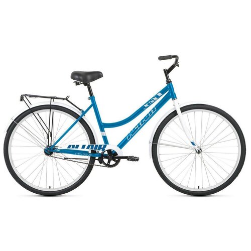Велосипед Altair City 28 low (2022) 19" голубой/белый RBK22AL28024