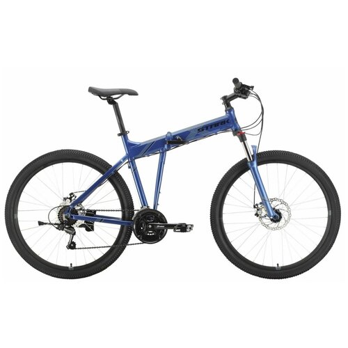 Велосипед Stark'21 Cobra 27.2 D синий/чёрный 18"