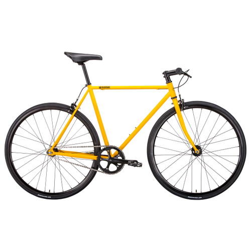 Велосипед синглспид Bear Bike Las Vegas 2021 рост 580 мм желтый матовый