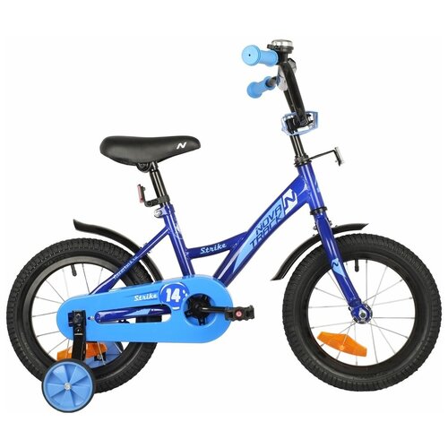 Детский велосипед NOVATRACK Strike 14 Синий