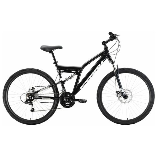 Горный велосипед STARK Jumper 27.1 FS D серый/чёрный 16"