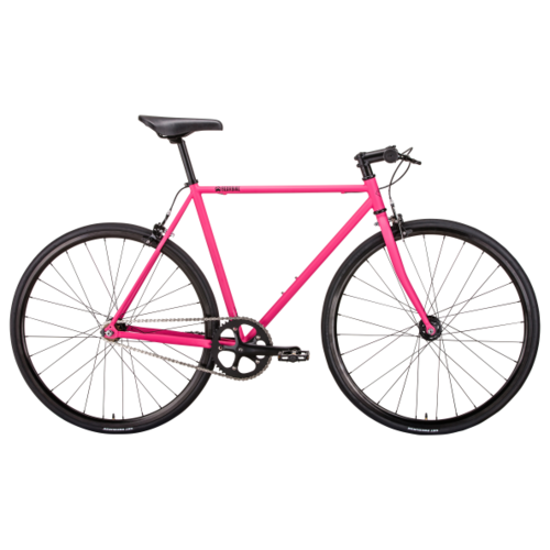 Городской велосипед Bear Bike Paris 4.0 (2021) 58 см" Розовый (187-196 см)