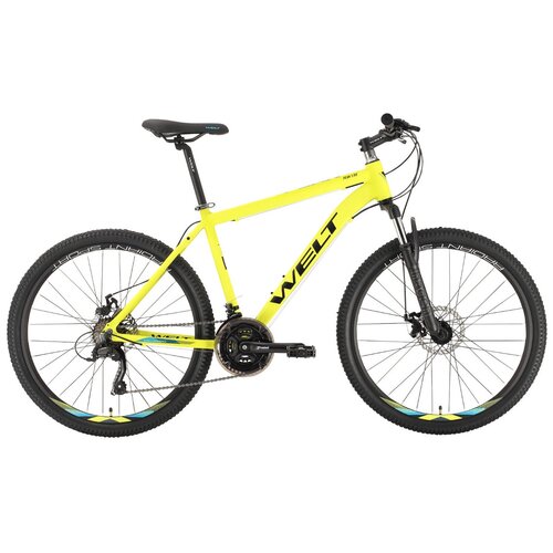 Горный велосипед Welt Peak 1.0 D 26 (2022) 18" Желто-черный (165-182 см)