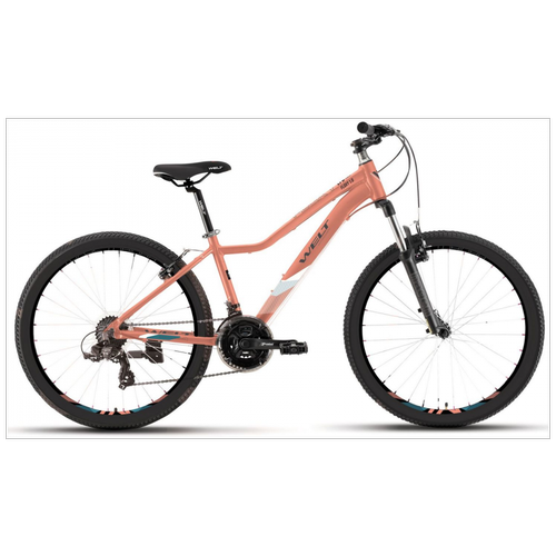 Велосипед WELT Floxy 26 1.0 V 16"-22г. (серый)