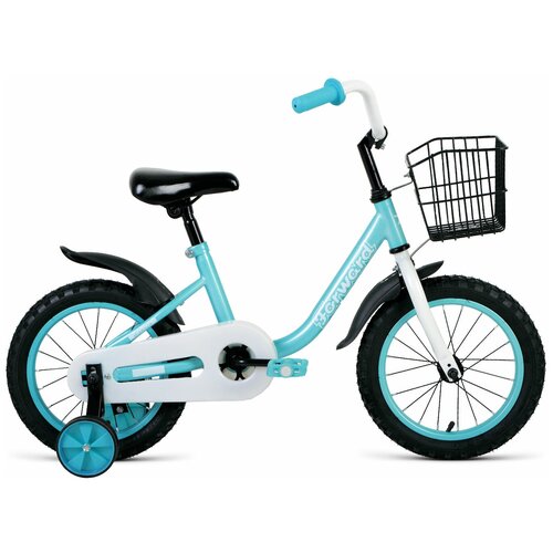Детский велосипед FORWARD Barrio 14 2020 синий