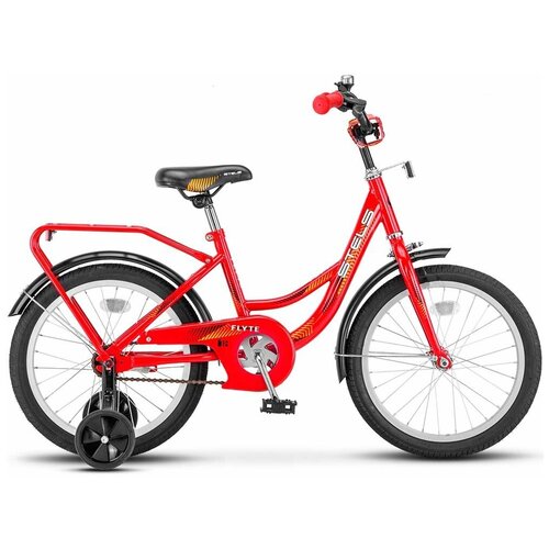 Детский велосипед STELS Flyte 16 Z011 рама 11" Чёрный/салатовый (2019)