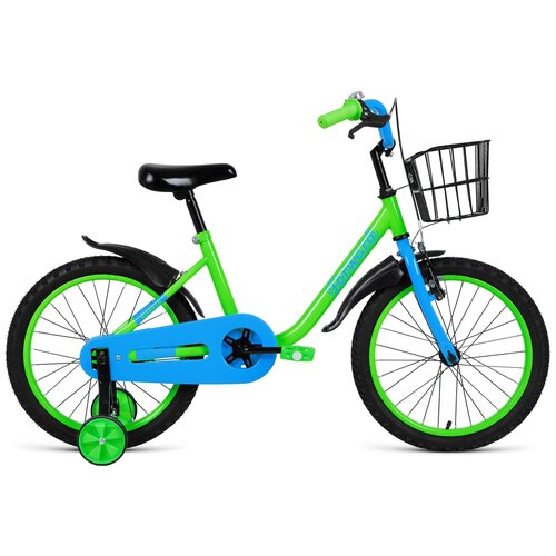 Детский велосипед FORWARD Barrio 18 (2020) синий