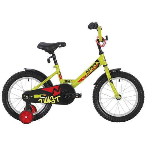 Детский велосипед NOVATRACK Twist 16 (2020) Черный