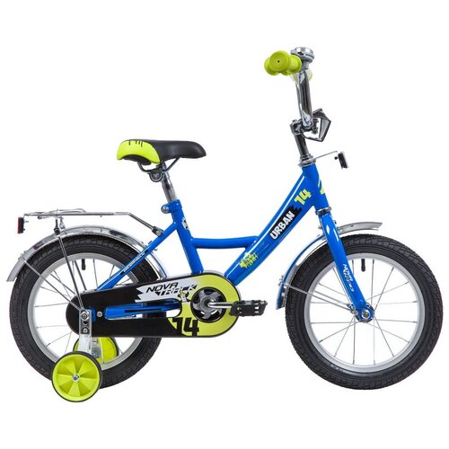 Детский велосипед Novatrack Urban 14 (2019) синий
