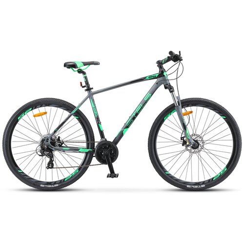 Горный (MTB) велосипед STELS Navigator 930 MD 29 V010 (2021) рама 16.5” Серый/Черный