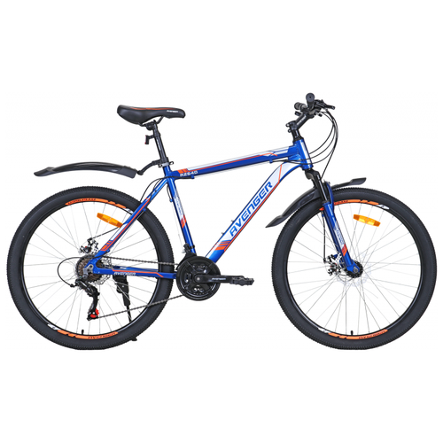 Велосипед 26 AVENGER A264D синий/оранжевый