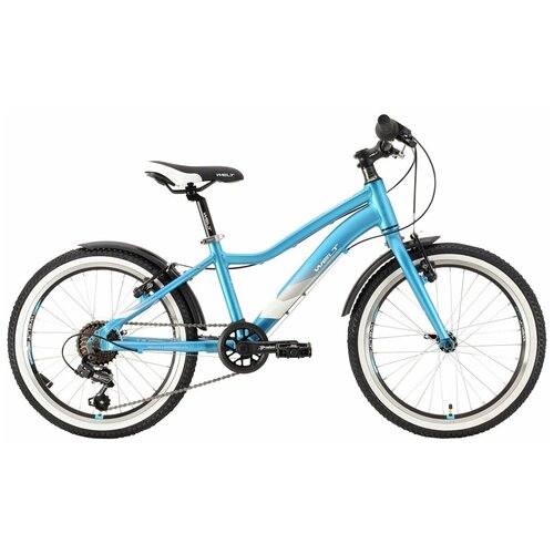 Велосипед WELT Edelweiss 20 R"-21г. (голубой металлик)