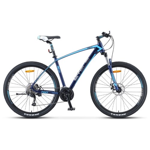 Горный (MTB) велосипед STELS Navigator 760 MD 27.5 V010 (2021) темно-синий