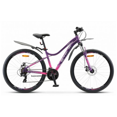 Горный (MTB) велосипед STELS Miss 7100 MD 27.5 V020 (2020) 18 пурпурный (требует финальной сборки)
