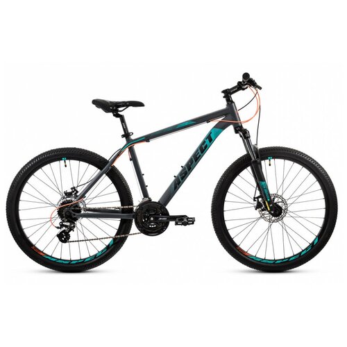 Велосипед Aspect Ideal 26 серо-голубой (2021) (18" - ваш рост 170-180 см)