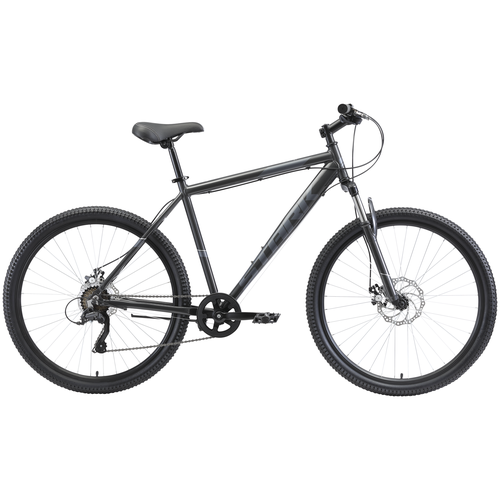 Велосипед Stark'21 Respect 27.1 D Microshift черный/черный M(18)(HD00000157)