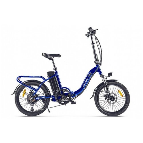 Электровелосипед Volteco Flex up! (2021) (синий)