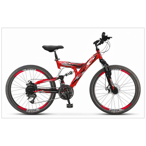 Велосипед Stels Focus MD 24 V010 (2022) 16 красный/черный (требует финальной сборки)