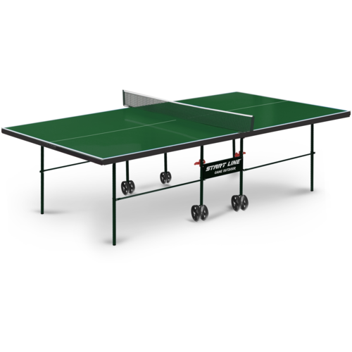 Теннисный стол Start Line Game Outdoor green любительский