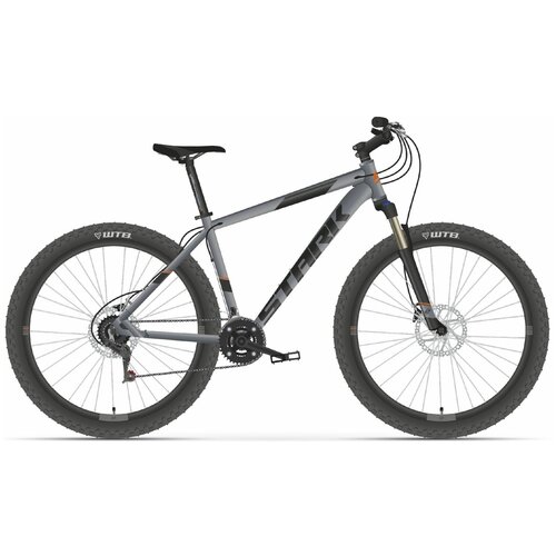 Велосипед Stark Funriser 29.4+ HD (2021) 18" серый/оранжевый