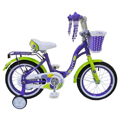 Велосипед Stels 18" Jolly (11" пурпурно-зелёный)
