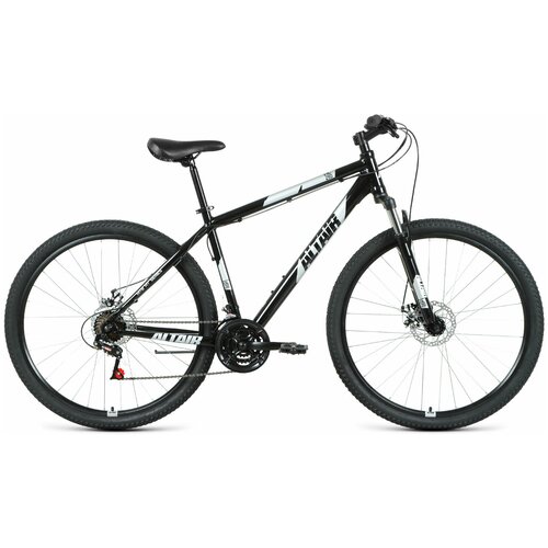 Велосипед Altair 29 D 2021 рост 17" черный/серебристый