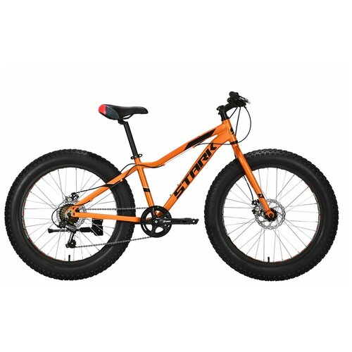 Велосипед Stark 2021 Rocket Fat 24.1 D оранжевый/черный