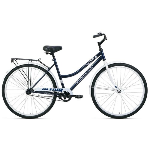 Велосипед взрослый Altair CITY 28 LOW темно-синий/белый (RBK22AL28021)